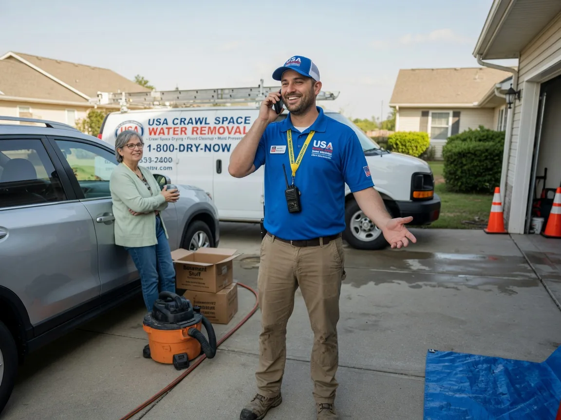 Crawl Space Water Removal Shade, OH FAQs